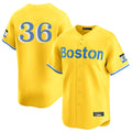 Crovyle B.Red Sox #36 Triston Casas Player Yellow Limited Home Game Stitched Jersey