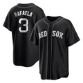 Crovyle B.Red Sox #3 Ceddanne Rafaela Player Black Home Game Stitched Jerseys