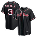 Crovyle B.Red Sox #3 Ceddanne Rafaela Player Black Out Home Game Stitched Jerseys