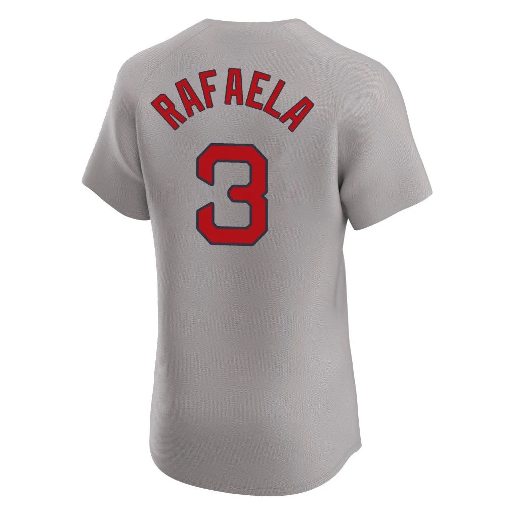 Crovyle B.Red Sox #3 Ceddanne Rafaela Player Gray Road Limited Elite Home Game Stitched Jerseys