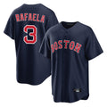 Crovyle B.Red Sox #3 Ceddanne Rafaela Player Navy Home Game Stitched Jersey