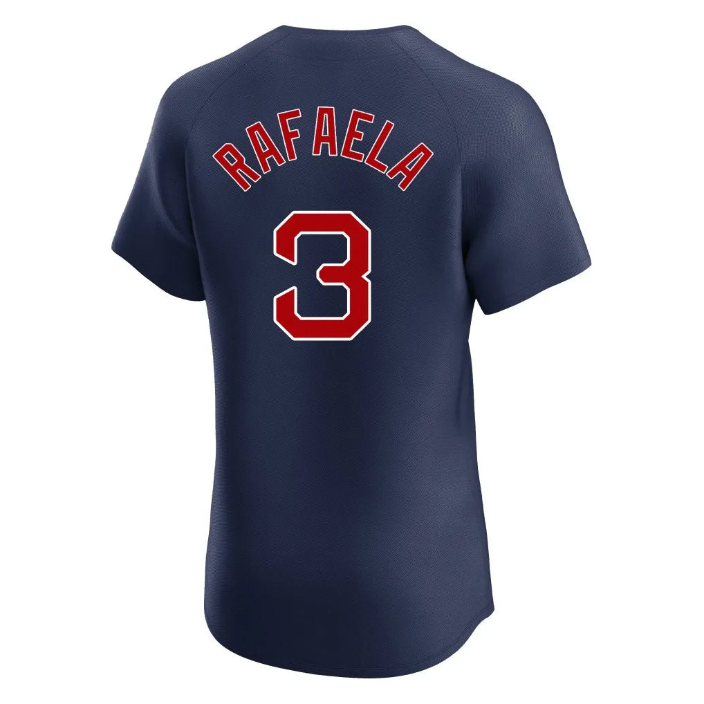 Crovyle B.Red Sox #3 Ceddanne Rafaela Player Navy Limited Elite Home Game Stitched Jerseys