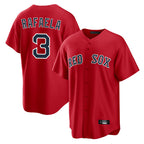 Crovyle B.Red Sox #3 Ceddanne Rafaela Player Red Home Game Stitched Jersey