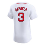 Crovyle B.Red Sox #3 Ceddanne Rafaela Player White Limited Elite Home Game Stitched Jerseys