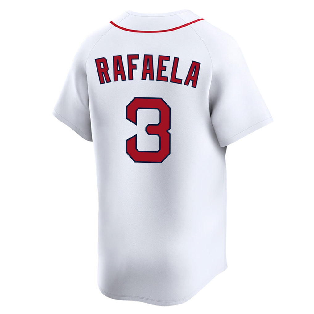 Crovyle B.Red Sox #3 Ceddanne Rafaela Player White Limited Home Game Stitched Jerseys