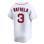 Crovyle B.Red Sox #3 Ceddanne Rafaela Player White Limited Home Game Stitched Jerseys