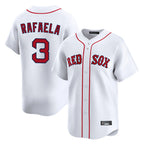 Crovyle B.Red Sox #3 Ceddanne Rafaela Player White Limited Home Game Stitched Jersey