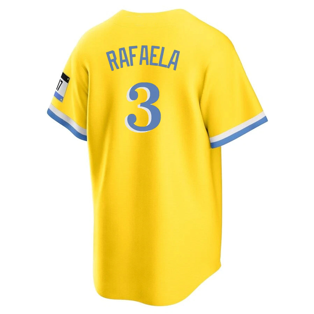 Crovyle B.Red Sox #3 Ceddanne Rafaela Player Yellow Home Game Stitched Jerseys
