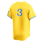 Crovyle B.Red Sox #3 Ceddanne Rafaela Player Yellow Limited Home Game Stitched Jerseys