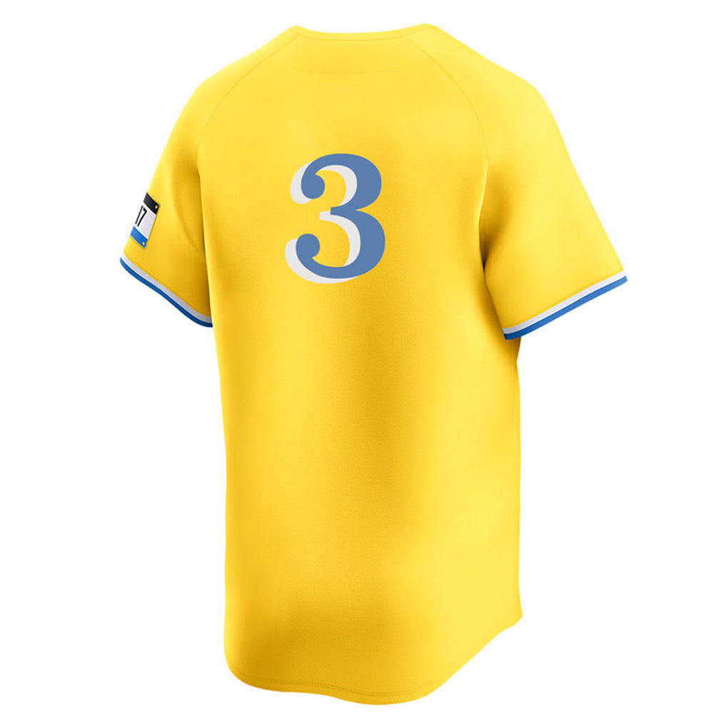 Crovyle B.Red Sox #3 Ceddanne Rafaela Player Yellow Limited Home Game Stitched Jerseys