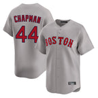 Crovyle B.Red Sox #44 Aroldis Chapman Player Gray Road Limited Home Game Stitched Jerseys