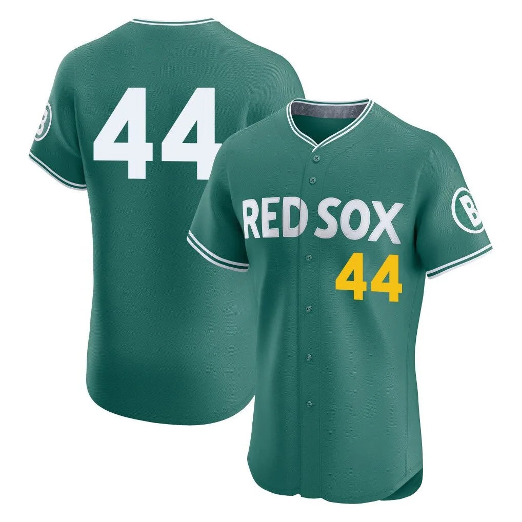 Crovyle B.Red Sox #44 Aroldis Chapman Player Green City Connect Limited Elite Home Game Stitched Jerseys