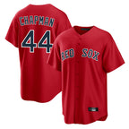 Crovyle B.Red Sox #44 Aroldis Chapman Player Red Home Game Stitched Jerseys