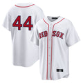 Crovyle B.Red Sox #44 Aroldis Chapman Player White Home Game Stitched Jerseys