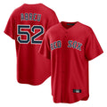 Crovyle B.Red Sox #52 Wilyer Abreu Player Red Home Game Stitched Jerseys