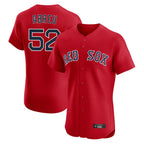 Crovyle B.Red Sox #52 Wilyer Abreu Player Red Limited Elite Home Game Stitched Jerseys