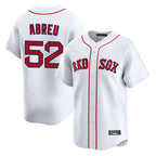 Crovyle B.Red Sox #52 Wilyer Abreu Player White Limited Home Game Stitched Jerseys