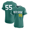 Crovyle B.Red Sox #55 Ranger Su¨¢rez Player Green City Connect Limited Elite Home Game Stitched Jerseys