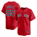 Crovyle B.Red Sox #55 Ranger Su¨¢rez Player Red Limited Home Game Stitched Jerseys