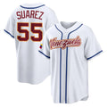 Crovyle B.Red Sox #55 Ranger Su¨¢rez Player White 2026 World Classic Limited Home Game Stitched Jerseys