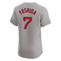 Crovyle B.Red Sox #7 Masataka Yoshida Player Gray Road Limited Elite Home Game Stitched Jerseys