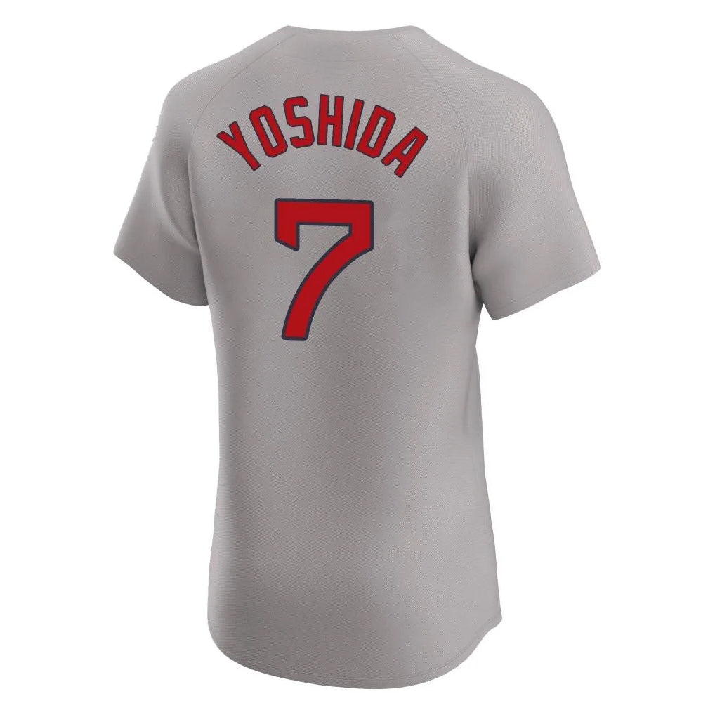Crovyle B.Red Sox #7 Masataka Yoshida Player Gray Road Limited Elite Home Game Stitched Jerseys