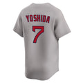 Crovyle B.Red Sox #7 Masataka Yoshida Player Gray Road Limited Home Game Stitched Jerseys