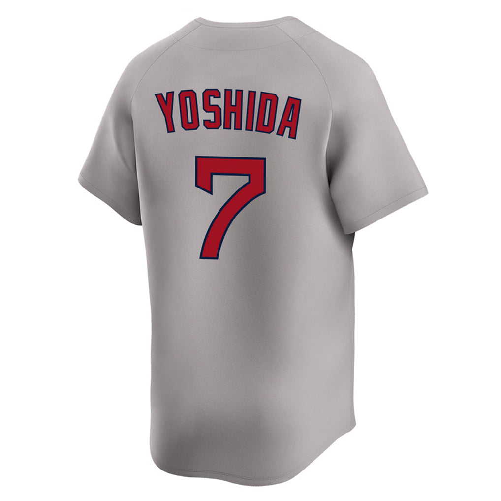 Crovyle B.Red Sox #7 Masataka Yoshida Player Gray Road Limited Home Game Stitched Jerseys