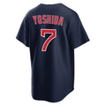 Crovyle B.Red Sox #7 Masataka Yoshida Player Navy Home Game Stitched Jerseys