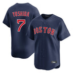 Crovyle B.Red Sox #7 Masataka Yoshida Player Navy Limited Home Game Stitched Jersey