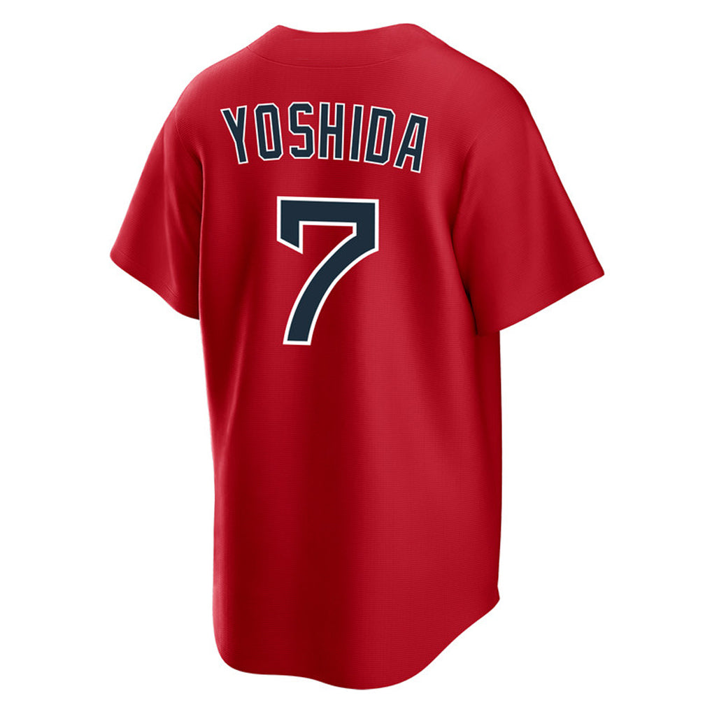 Crovyle B.Red Sox #7 Masataka Yoshida Player Red Home Game Stitched Jerseys