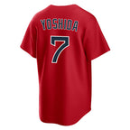 Crovyle B.Red Sox #7 Masataka Yoshida Player Red Home Game Stitched Jerseys