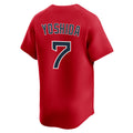 Crovyle B.Red Sox #7 Masataka Yoshida Player Red Limited Home Game Stitched Jerseys