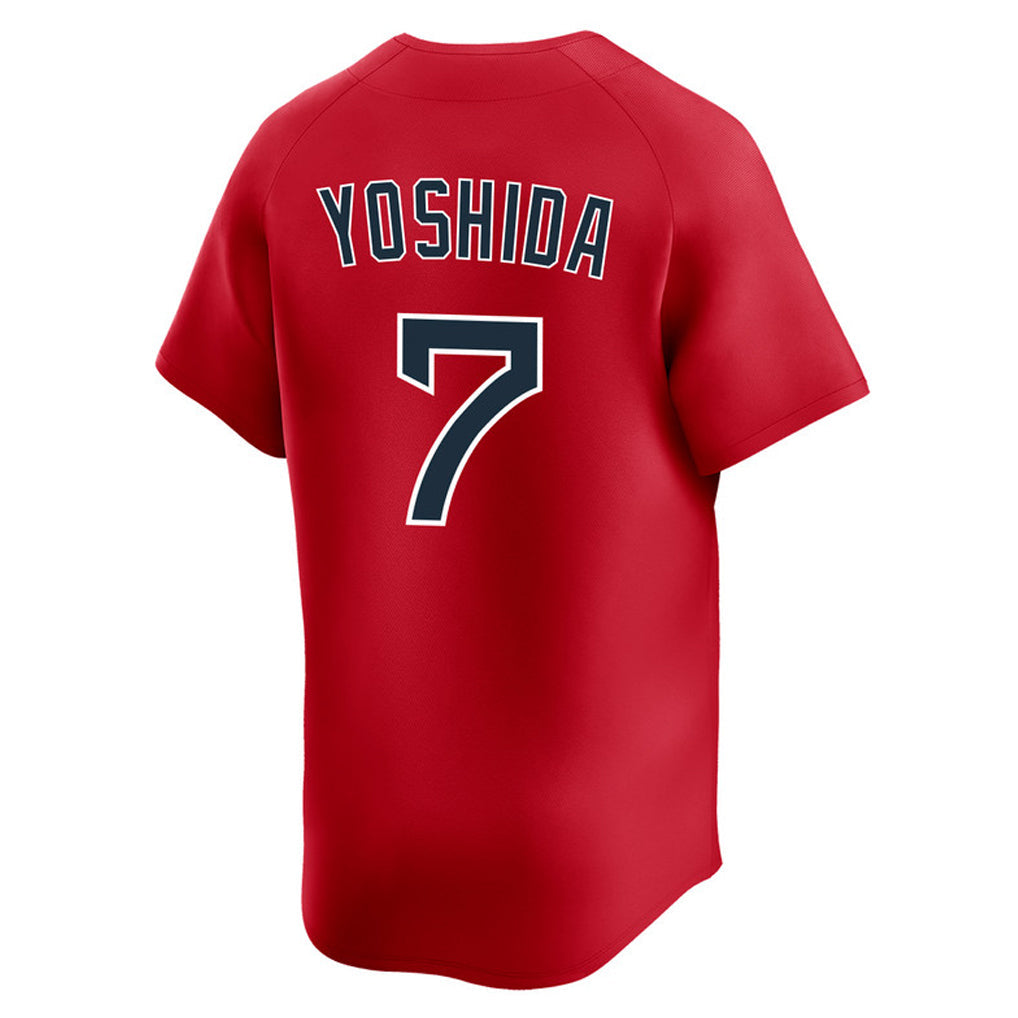Crovyle B.Red Sox #7 Masataka Yoshida Player Red Limited Home Game Stitched Jerseys