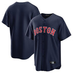 Crovyle B.Red Sox Blank Player Navy Home Game Stitched Jerseys