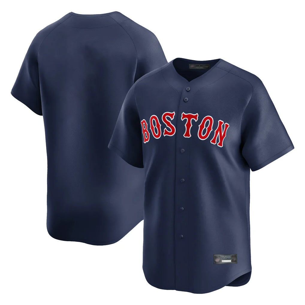 Crovyle B.Red Sox Blank Player Navy Limited Home Game Stitched Jerseys