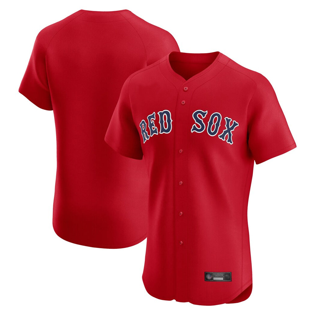 Crovyle B.Red Sox Blank Player Red Limited Elite Home Game Stitched Jerseys