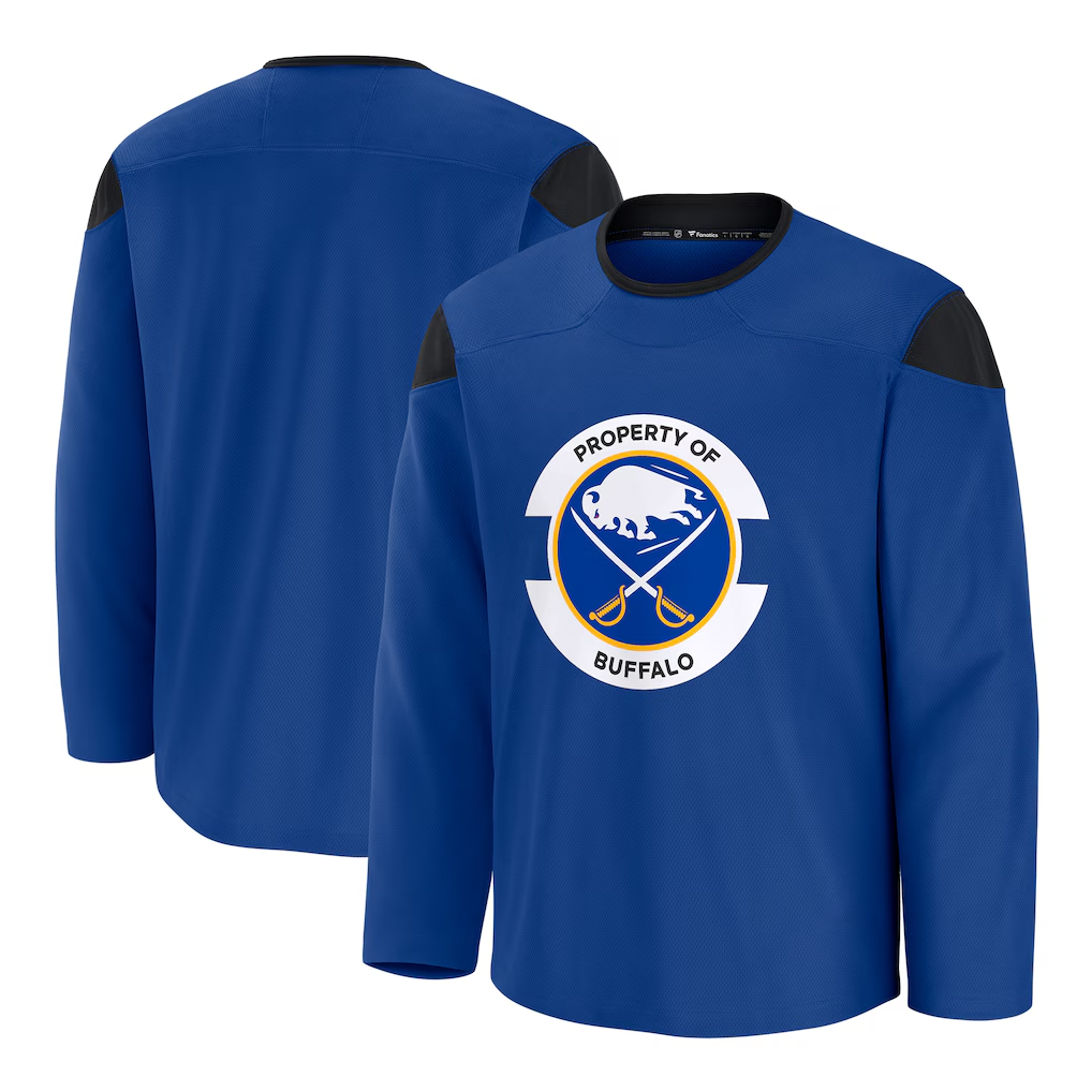 Crovyle B.Sabres Royal Practice Stitched Jerseys