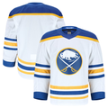 Crovyle B.Sabres White Away Authentic Pro Stitched Jerseys