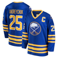 Crovyle B.Sabres #25 Dave Andreychuk Royal Breakaway Retired Player Stitched Jerseys