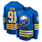 Crovyle B.Sabres #91 Josh Doan Royal Home Premier Breakaway Player Stitched Jerseys