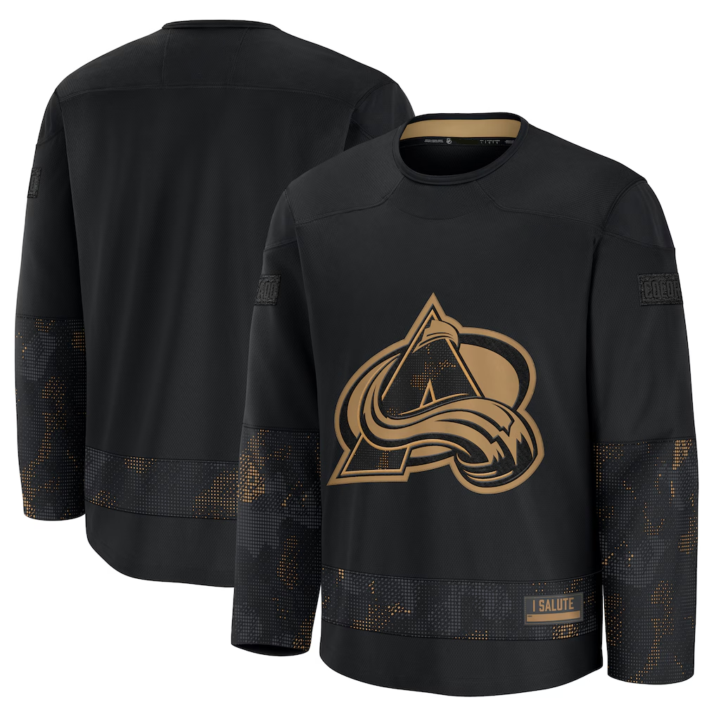 Crovyle C.Avalanche Black 2024 Military Appreciation Practice Jerseys