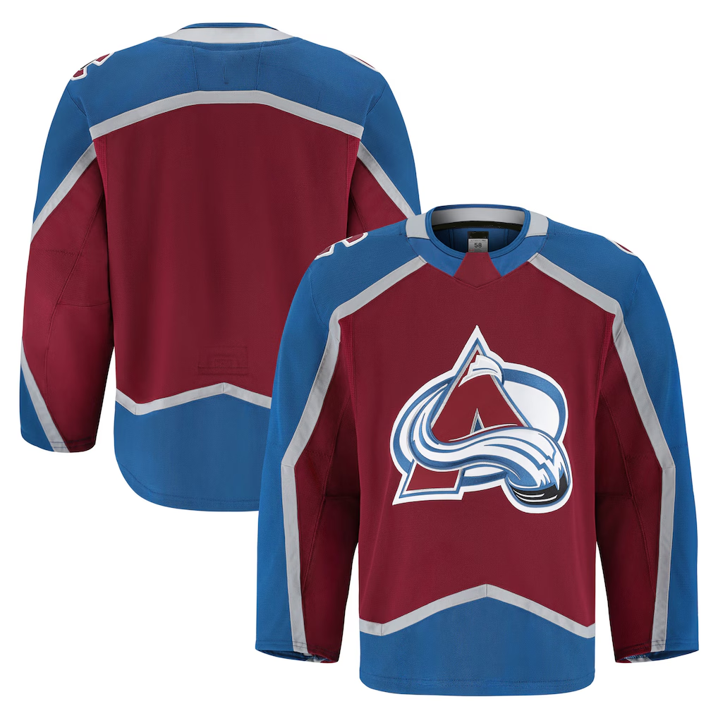 Crovyle C.Avalanche Burgundy Home Authentic Pro Jerseys