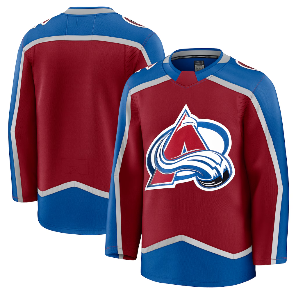Crovyle C.Avalanche Burgundy Home Premium Jerseys