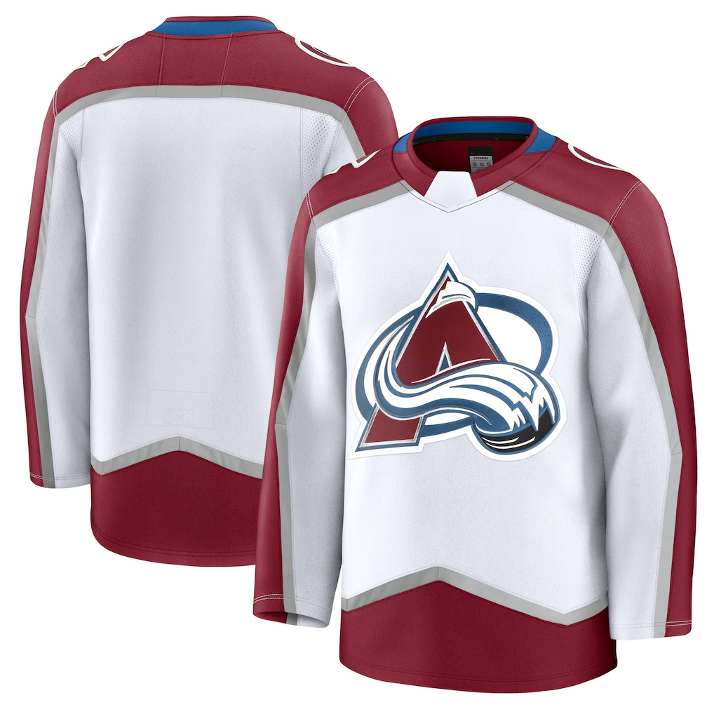 Crovyle C.Avalanche White Away Premium Jerseys