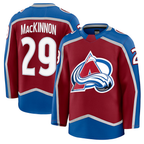 Crovyle C.Avalanche #29 Nathan MacKinnon Burgundy Home Premium Jerseys