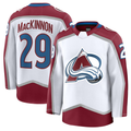 Crovyle C.Avalanche #29 Nathan MacKinnon White Away Premium Jerseys