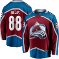 Crovyle C.Avalanche #88 Martin Necas Burgundy Breakaway Player Jerseys