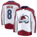 Crovyle C.Avalanche #8 Cale Makar White Away Premium Jerseys