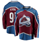 Crovyle C.Avalanche #91 Nazem Kadri Burgundy Home Breakaway Jerseys